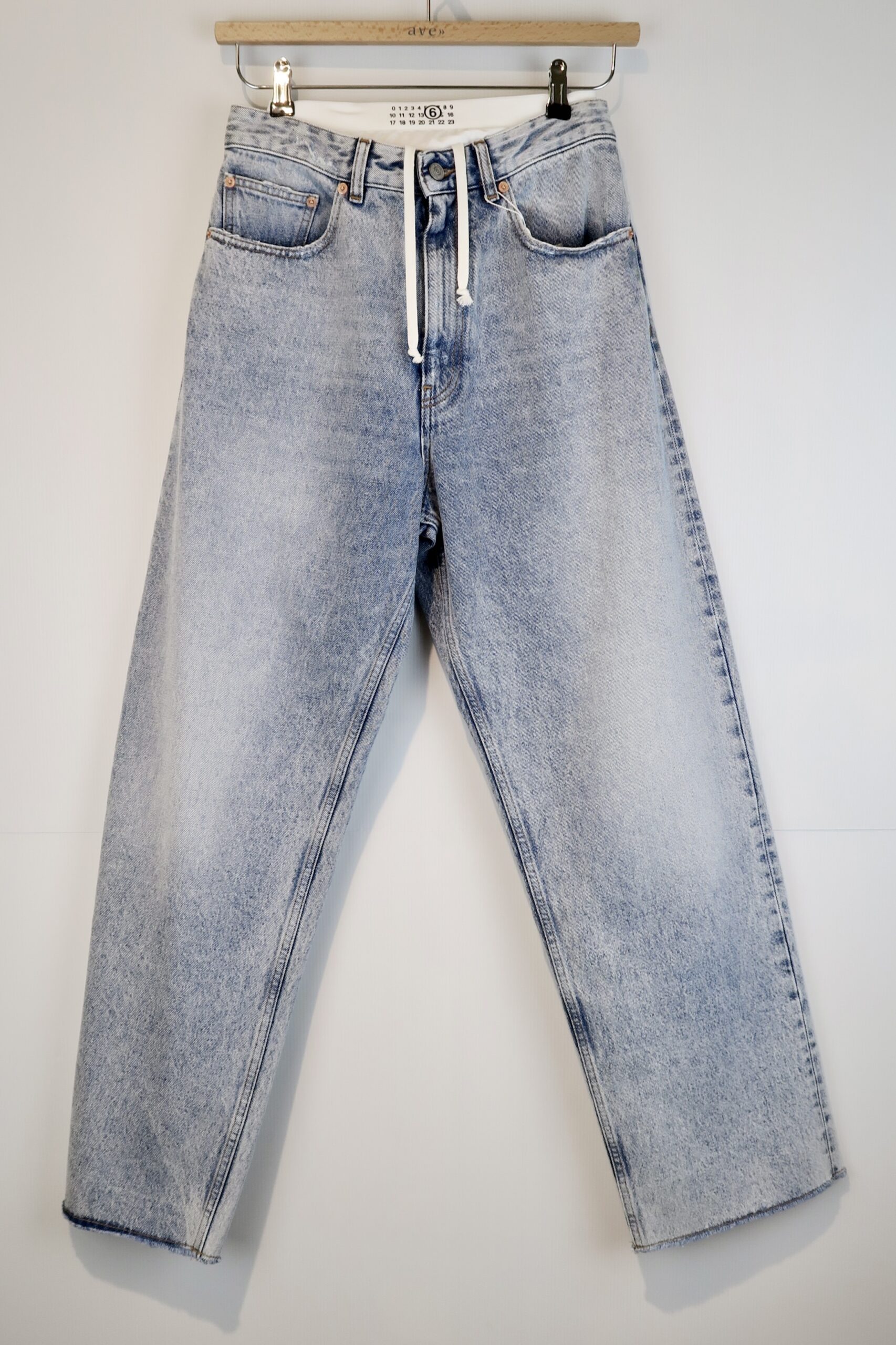 MM6 MAISON MARGIELA S62LB0149 BAGGY JEANS light denim - ave>>anziehsachen